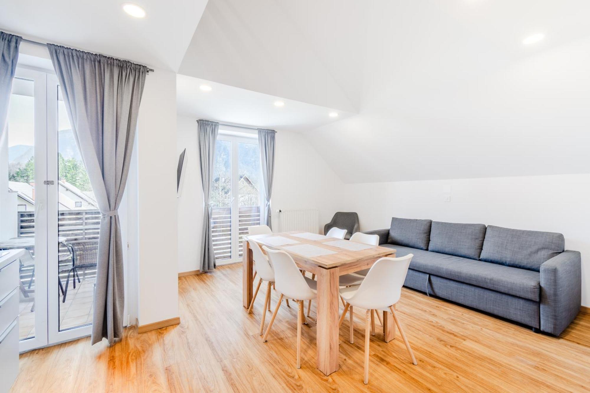 Apartments Skok With Rafting And Free Parking 博维茨 客房 照片