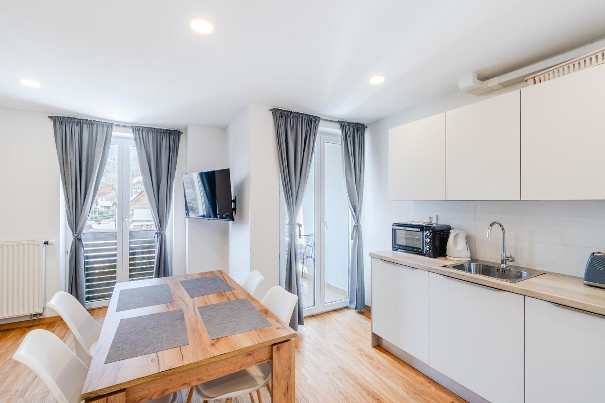 Apartments Skok With Rafting And Free Parking 博维茨 客房 照片