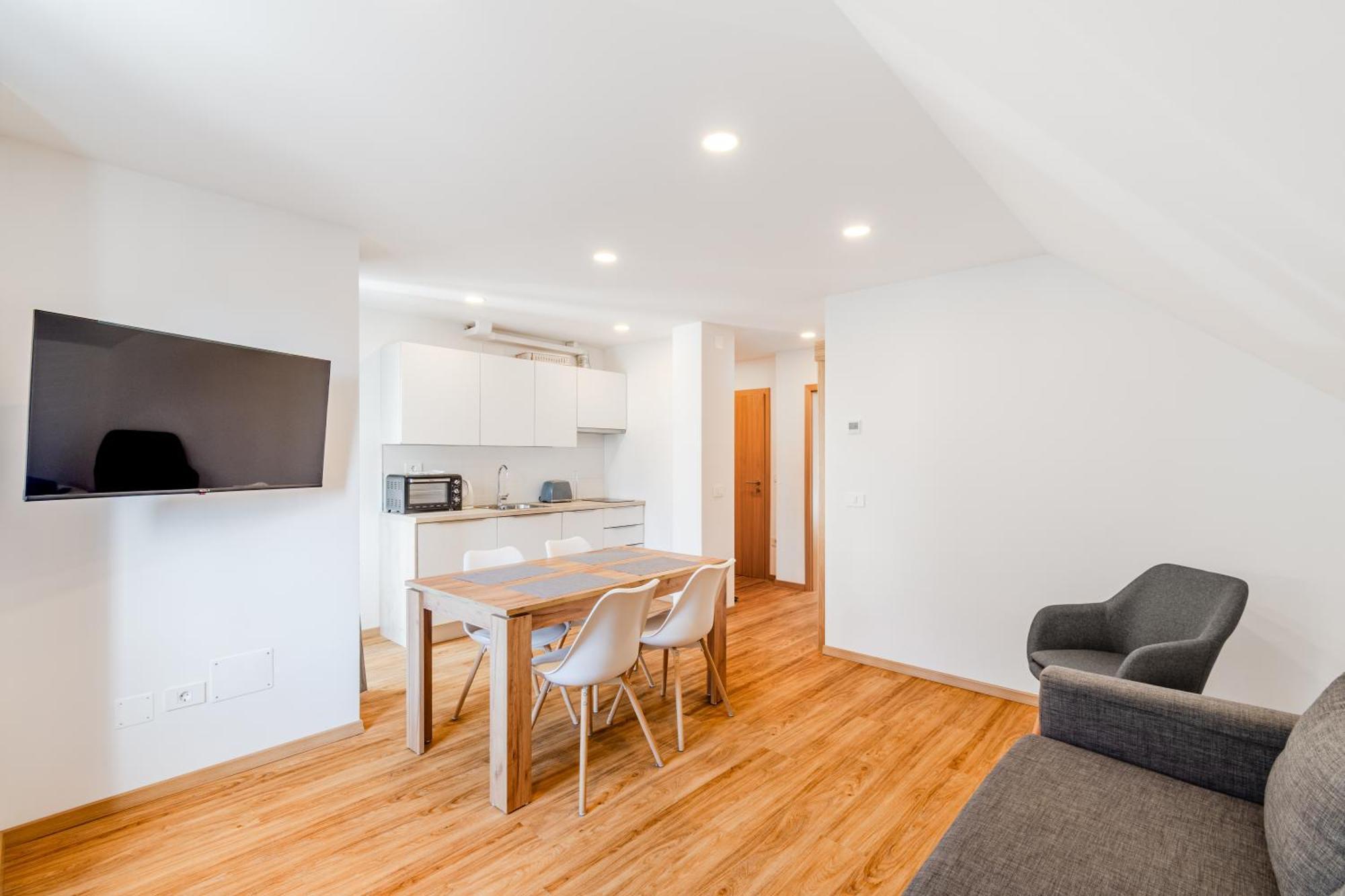 Apartments Skok With Rafting And Free Parking 博维茨 外观 照片
