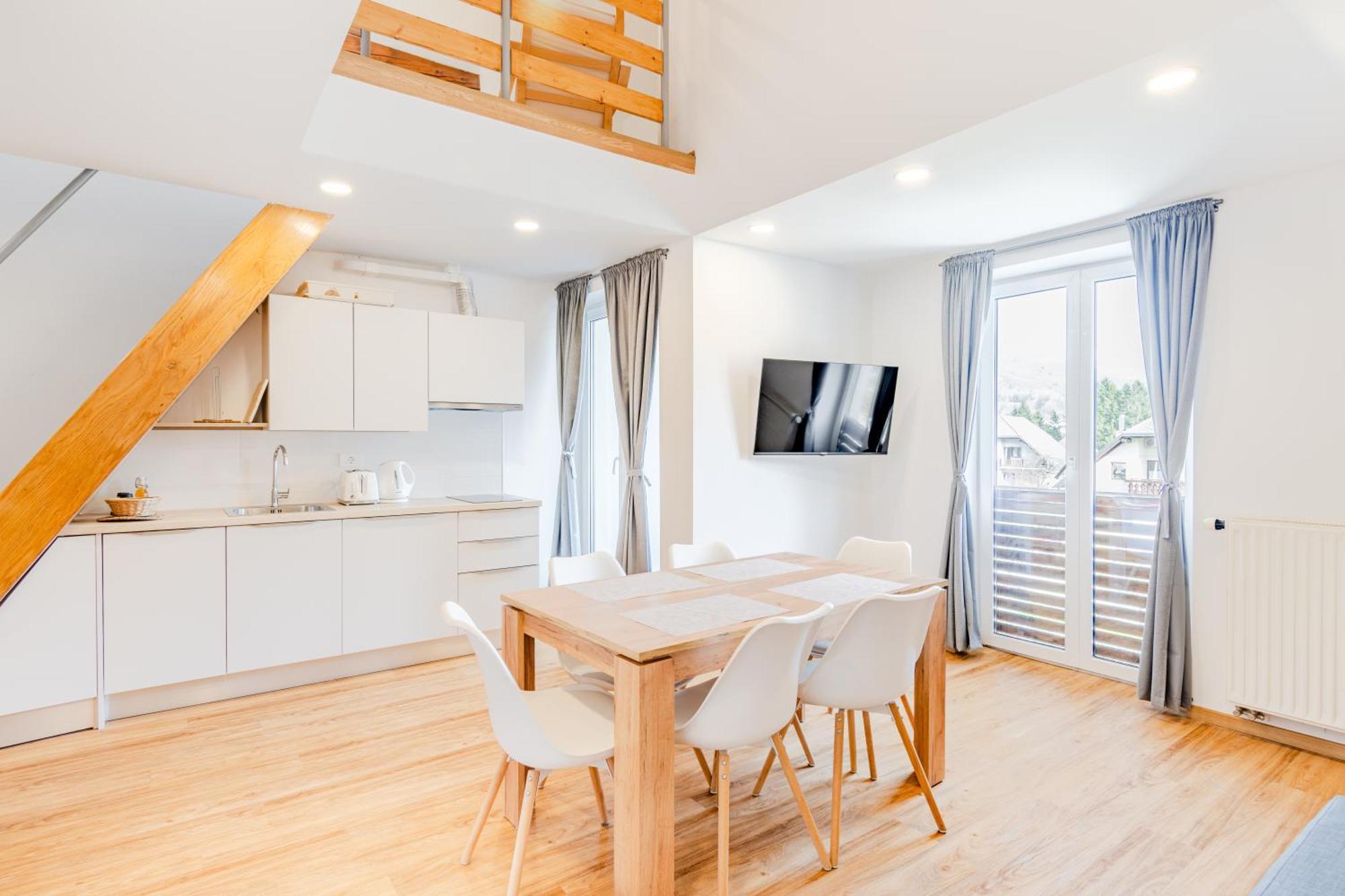 Apartments Skok With Rafting And Free Parking 博维茨 客房 照片