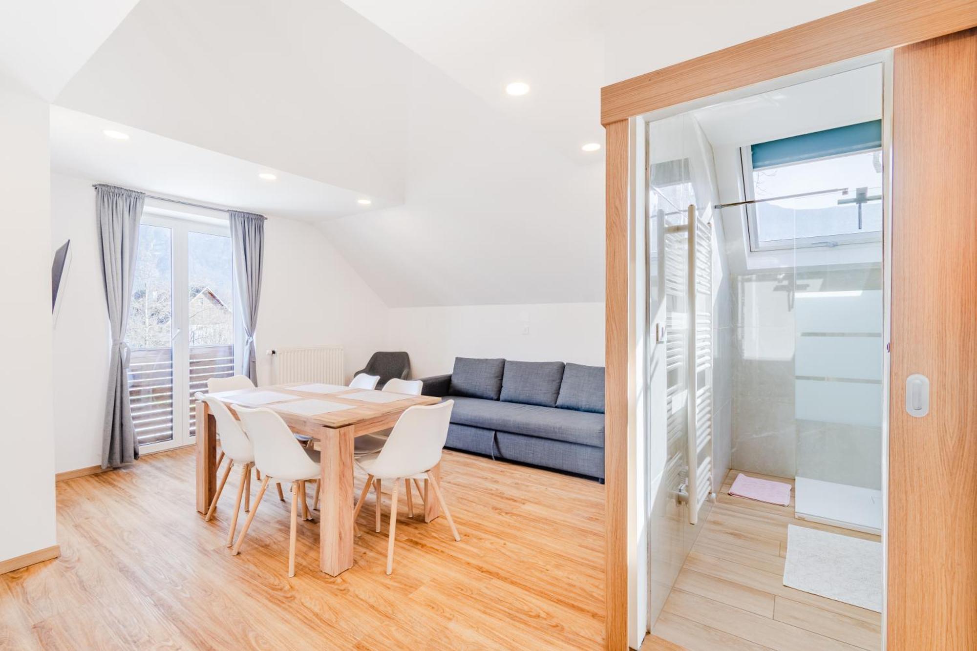 Apartments Skok With Rafting And Free Parking 博维茨 客房 照片